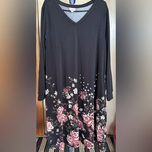 LuLaRoe long sleeve dress with pockets!